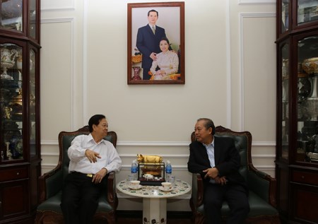 Phó Thủ tướng thăm, chúc Tết nguyên lãnh đạo Nhà nước, Chính phủ - ảnh 2